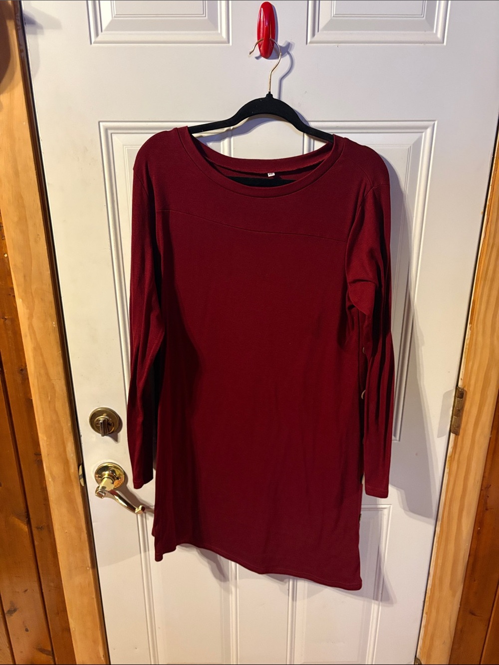 Tunic/Dress Size XXL in Burgundy
